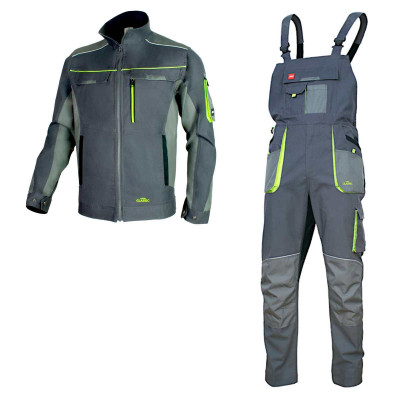 Костюм робочий з еластаном ART.MAS CLASSIC STRETCH SLIM-JB Grey (Польща)