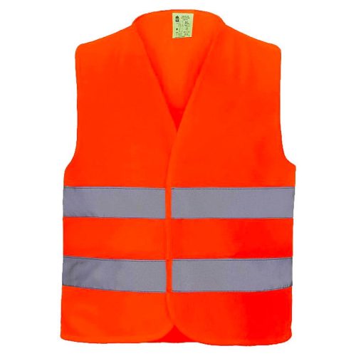 Жилет сигнальний ART.MAS VEST2 Orange (Польща)