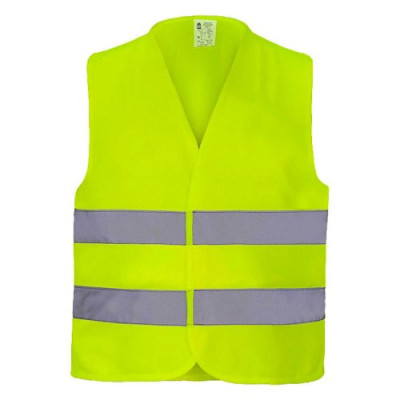 Жилет сигнальний ART.MAS VEST2 Yellow (Польща)