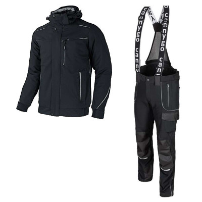Костюм зимовий Softshell CANNYGO SOFTGO-JB black
