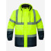 Куртка утеплена сигнальна INSIGHT WINTER FLASH жовта hi-viz/темно-синя