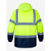 Куртка утеплена сигнальна INSIGHT WINTER FLASH жовта hi-viz/темно-синя вид 1