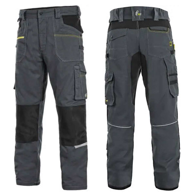Штани робочі CXS STRETCH-T Dark Grey-Black (Чехія)
