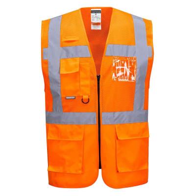 Жилет сигнальний сітчастий PORTWEST C496 Orange (Ірландія)