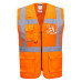Жилет сигнальний сітчастий PORTWEST C496 Orange (Ірландія)
