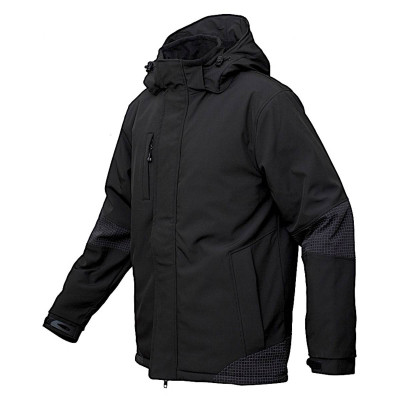 Куртка зимова Softshell BoSafety ATLANTA-J  Black (Литва)