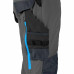Штаны рабочие 4-Stretch CXS NAOS-T Grey-Blue (Чехия) вид 3