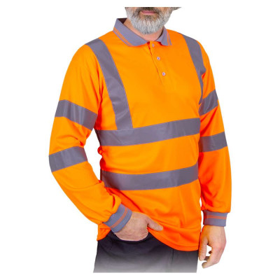 Футболка сигнальна REIS POLO-FLUO P (Польща)