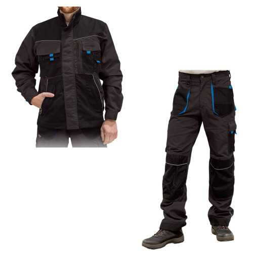 Костюм робочий LEBER & HOLLMAN Formen LH-FMN-JT SBN (Німеччина)