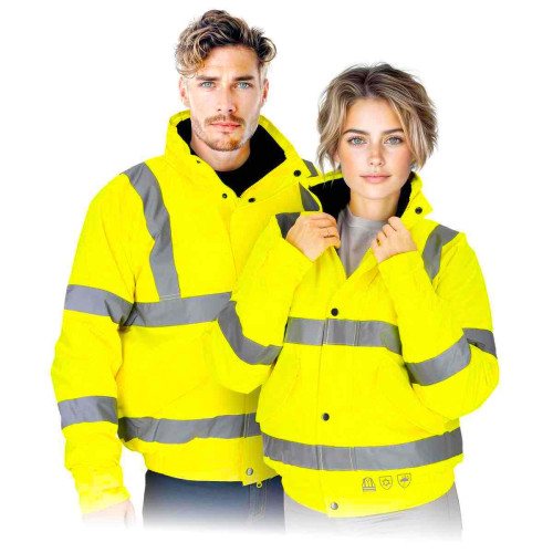 Куртка сигнальна зимова REIS FULSON Y (Польща), 2XS-8XL